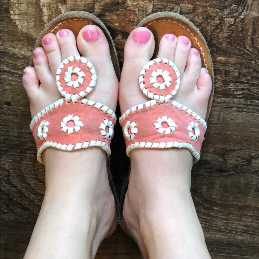 Pink jack Rogers